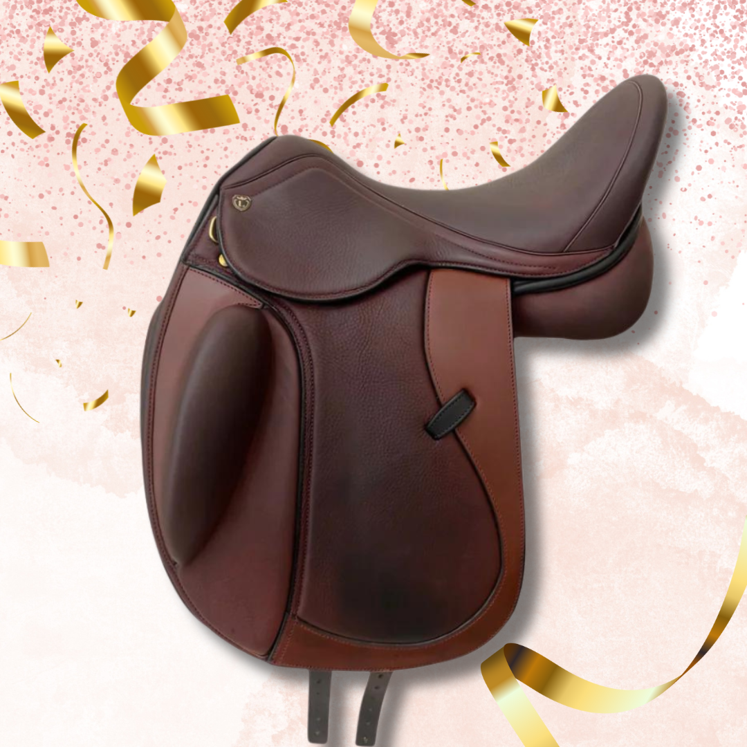 17" Livingston Dressage Saddle With UGS