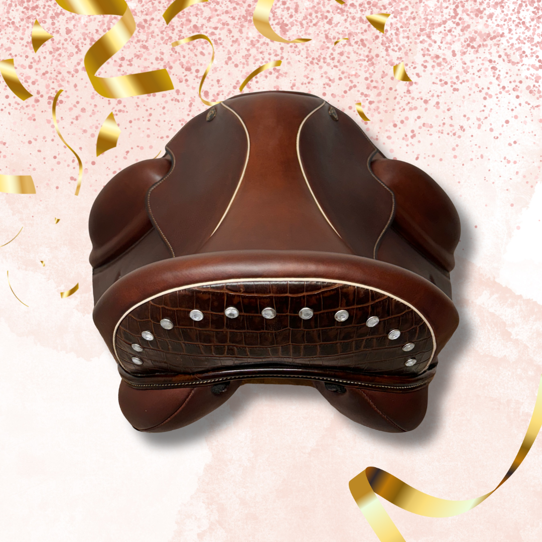 17.5" Lovas Legato Dressage Saddle With UGS