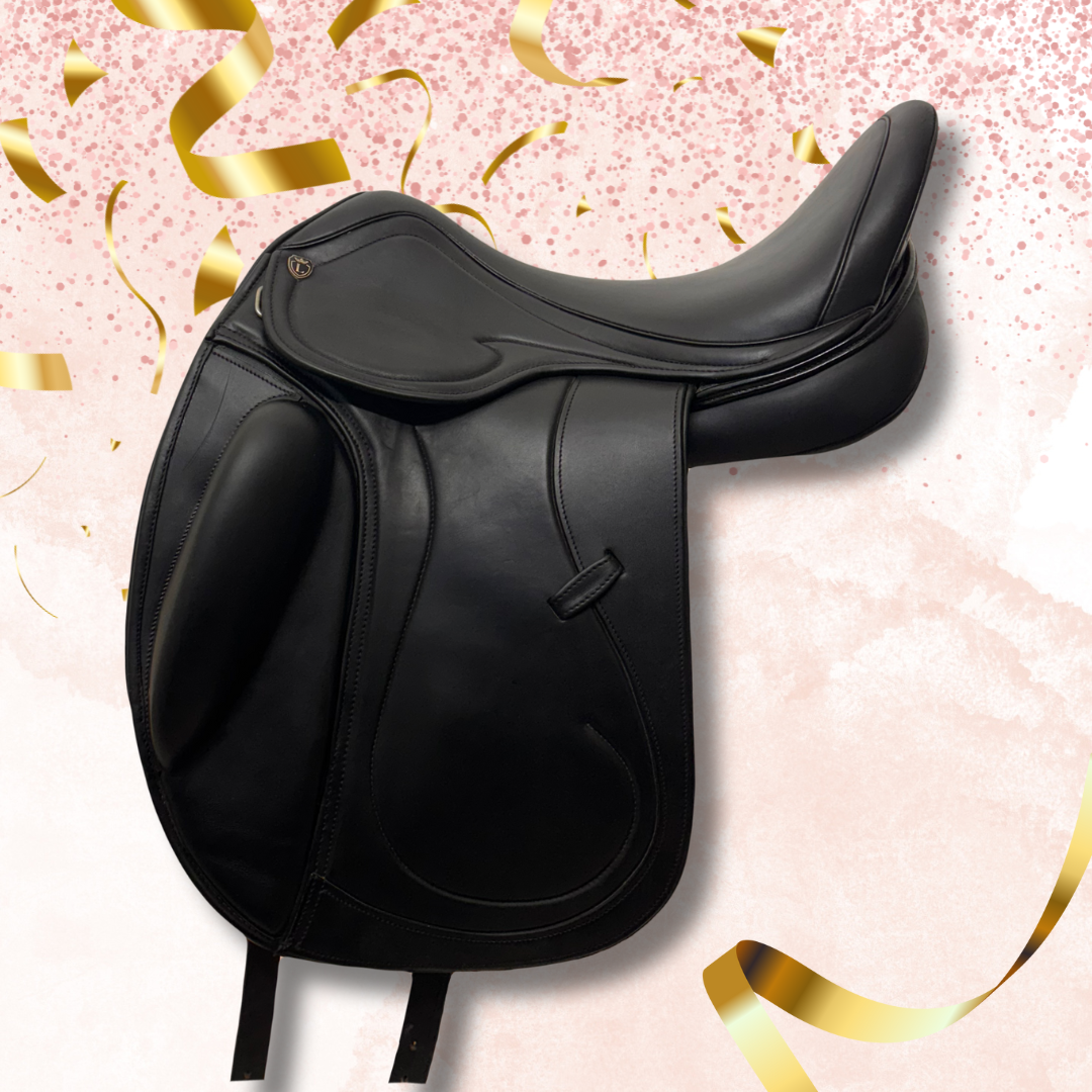 17.5" Livingston Dressage Saddle With UGS