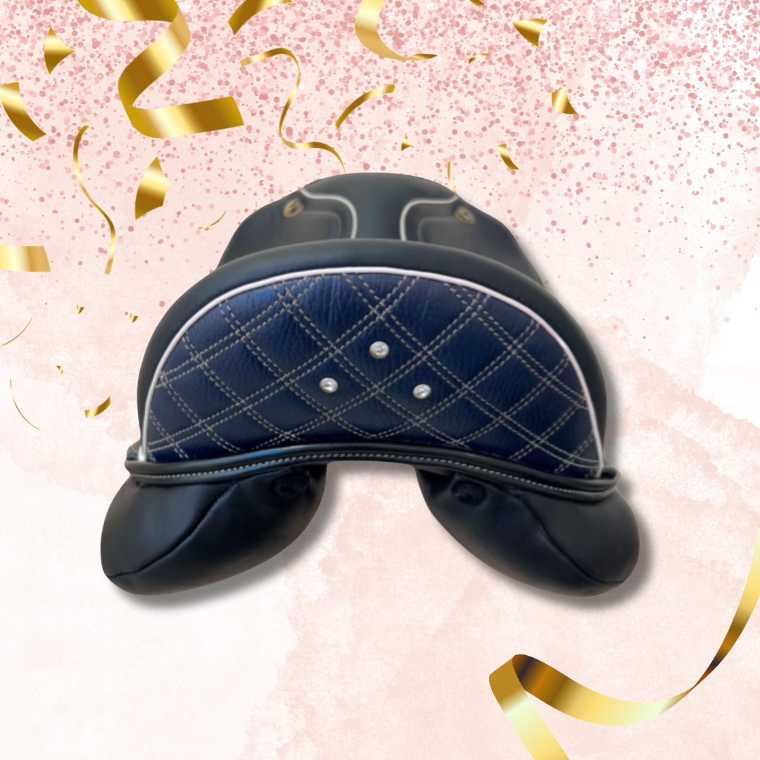 17" Lovas Livingston Dressage Saddle With UGS