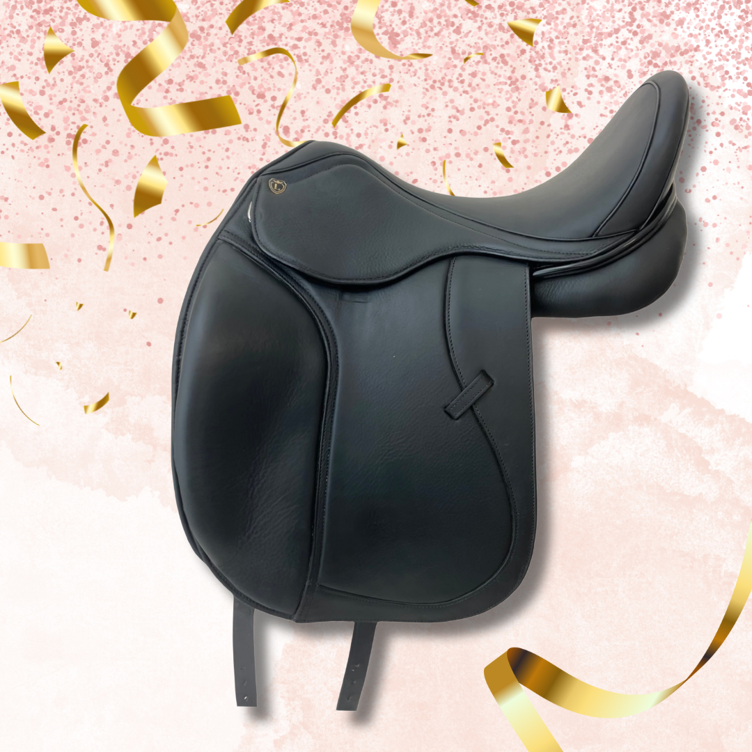 17'' Lovas Lagos Dressage Saddle With UGS