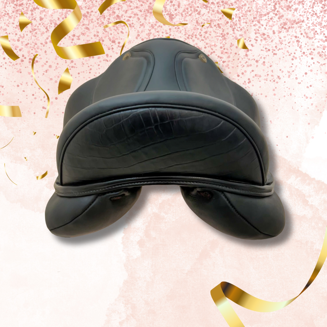 17'' Lovas Lagos Dressage Saddle With UGS