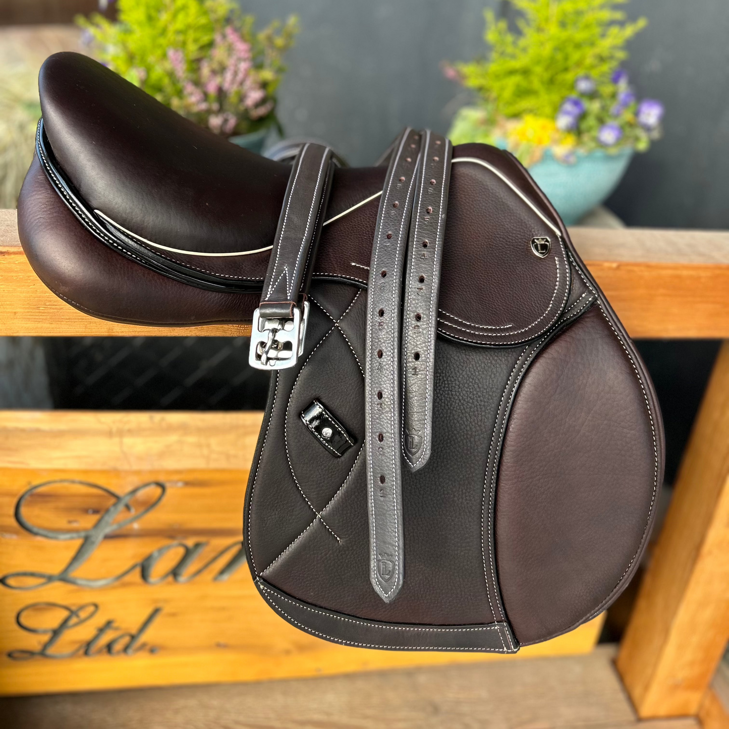 Lovas Calfskin Stirrup Leather