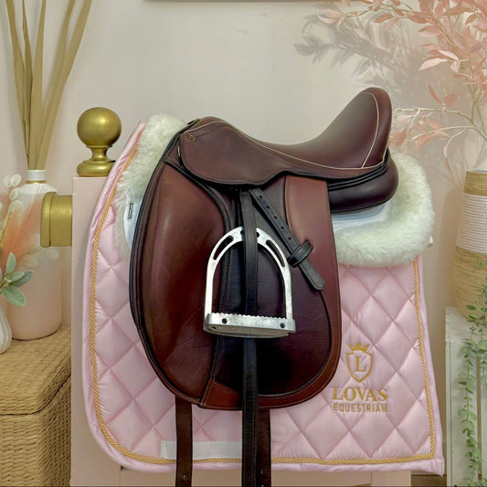 17” Monoflap Lagos Dressage Saddle Package