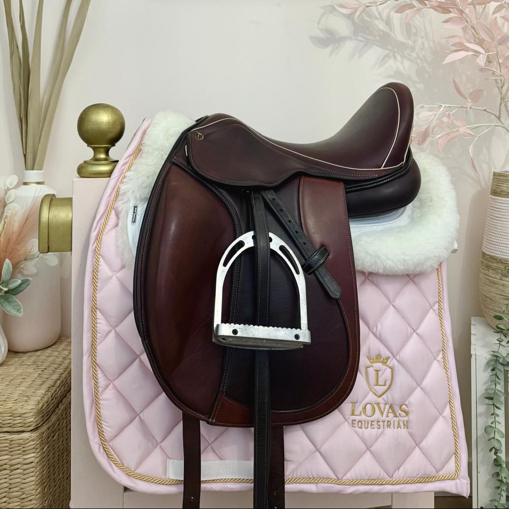 17” Monoflap Lagos Dressage Saddle Package