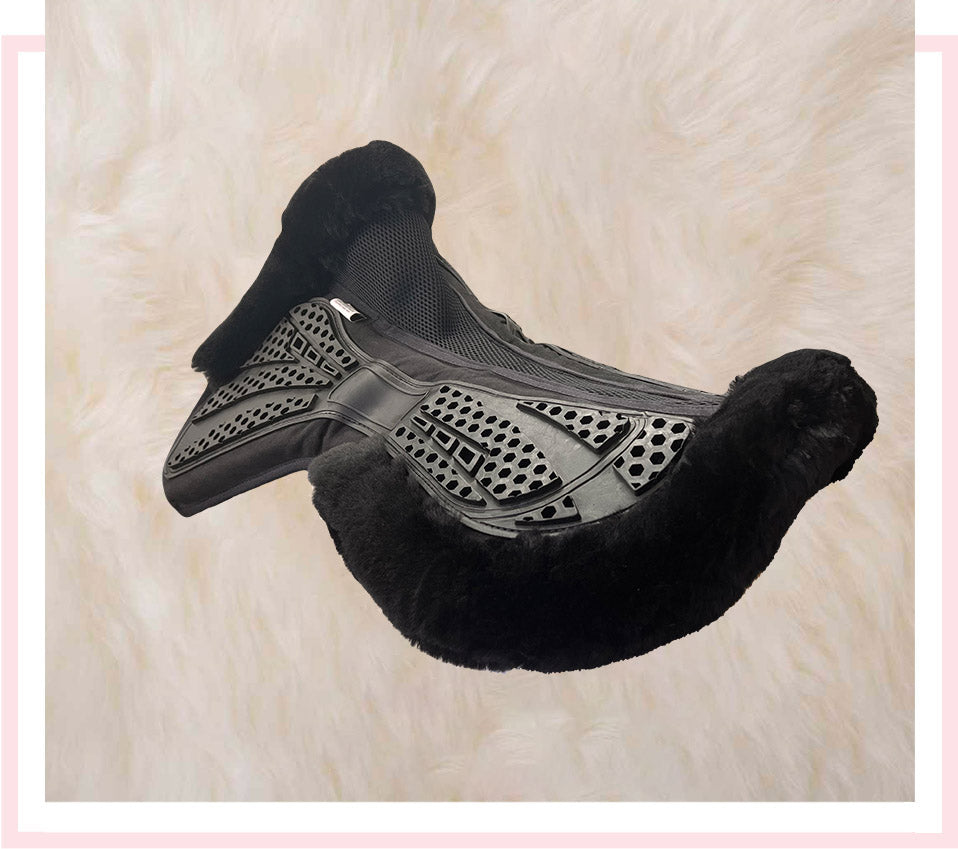Legendary Shimmable Trapezius Relief Pad – Sheepskin Trim