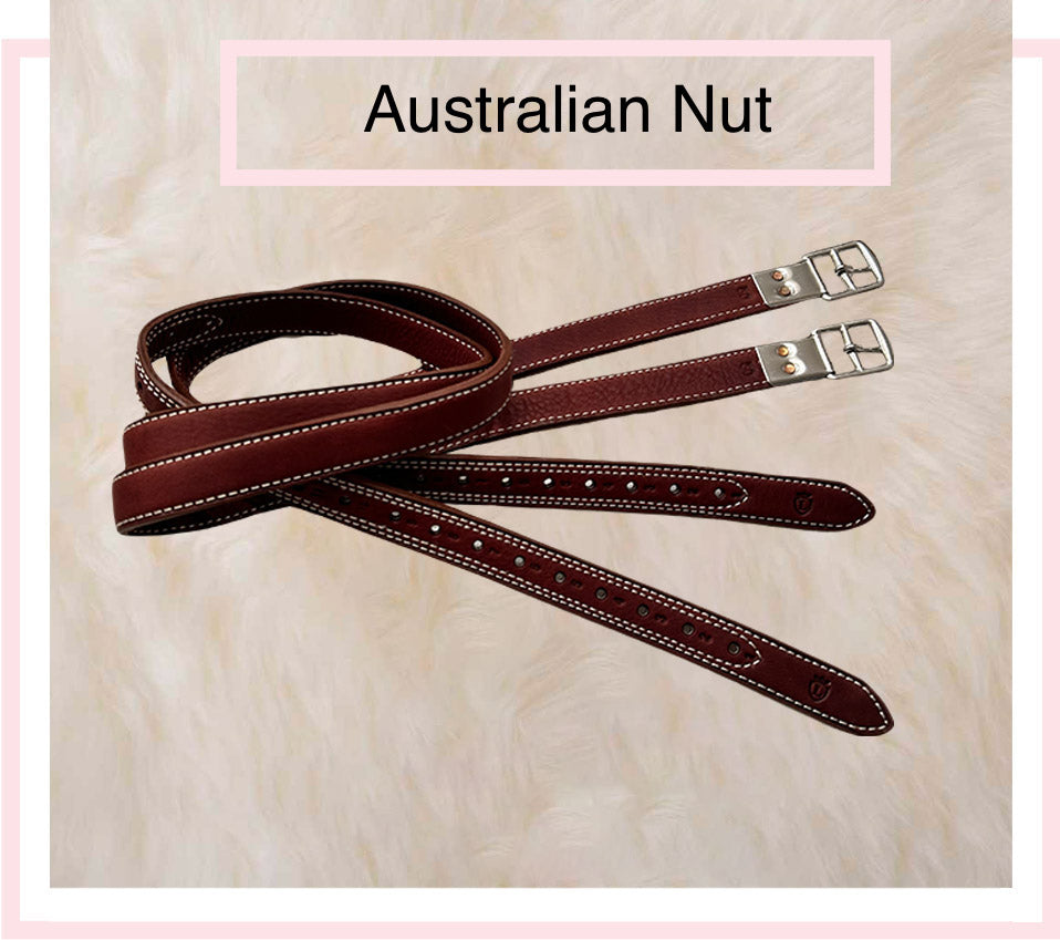 Laos Calfskin Stirrup Leathers