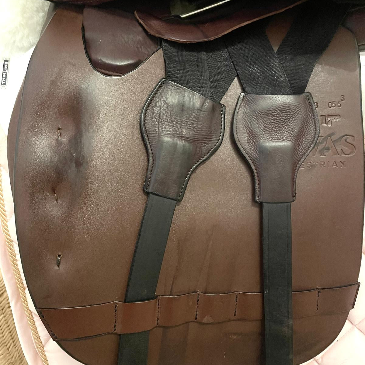 17” Livingston Dressage Saddle