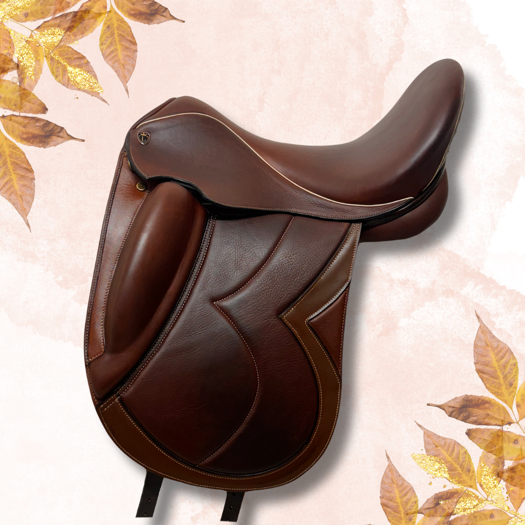 17.5" Lovas Legato Dressage Saddle With UGS