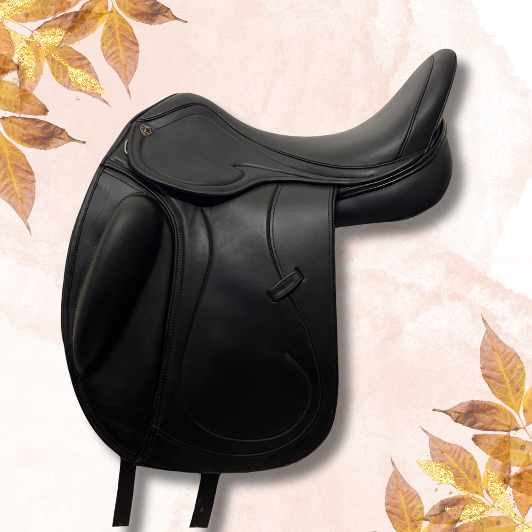 17.5" Livingston Dressage Saddle With UGS