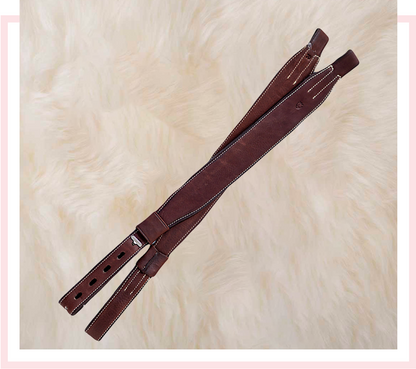 Lure Calfskin Stability Mono-Stirrup Leathers