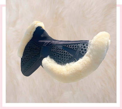 Legendary Shimmable Trapezius Relief Pad – Sheepskin Trim